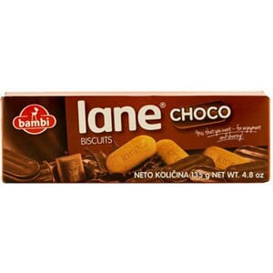 Bambi Lane Biscuit Sjokolade 135g