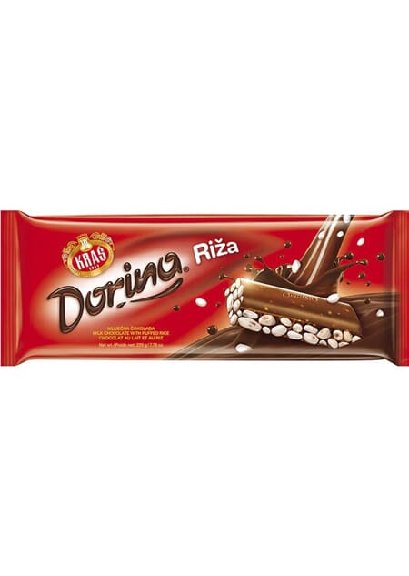 Kras Dorina Rice Milk Chocolate 220g