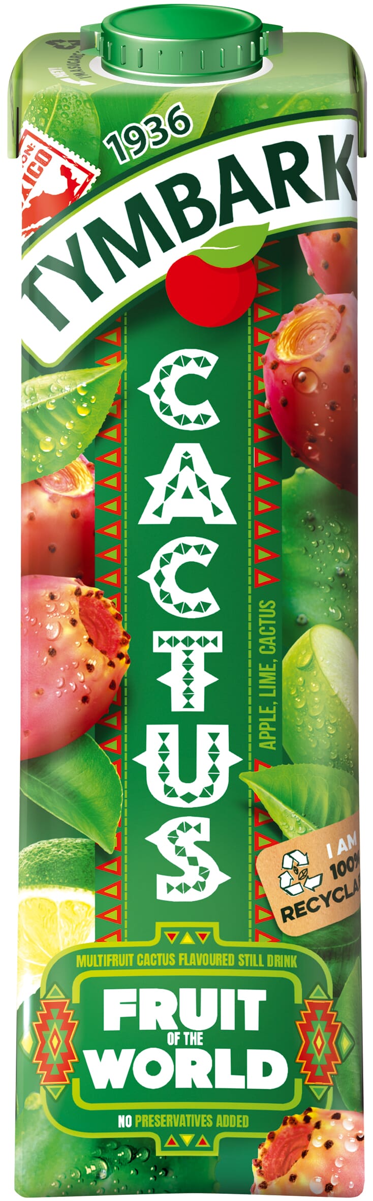 Tymbark Cactus Juice 1ltr - Fine Distribution AS