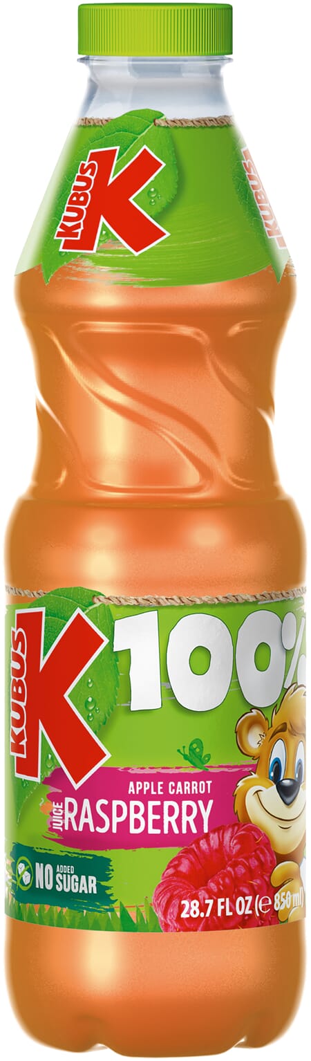 Kubus Raspberry Carrot Apple 850ml