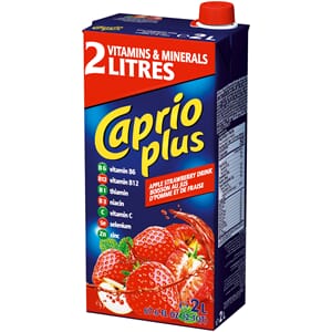 Caprio Plus Apple Strawberry 2L