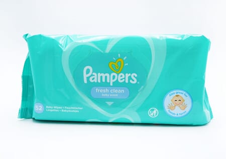 Pampers Baby Wipes Fresh Clean 52s Scented