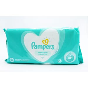 Pampers Baby Wipes Sensitive 52stk