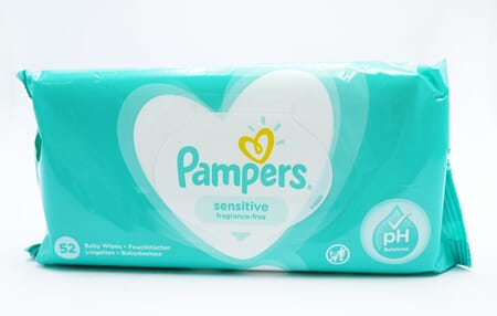 Pampers Baby Wipes Sensitive 52stk
