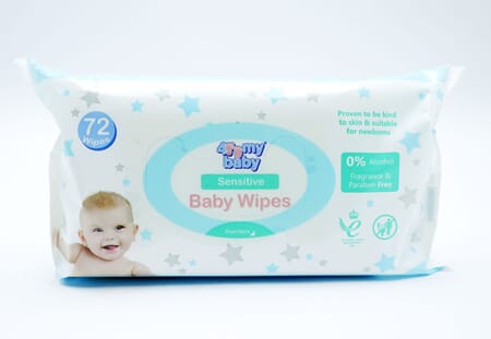 For My Baby Wipes Sensitive 72stk