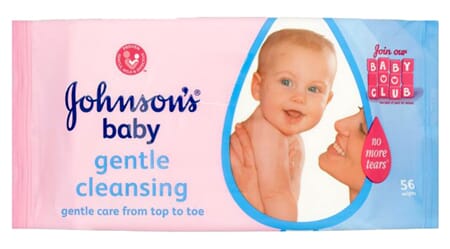 Johnson's Wipes Gentle Cleansing 336stk