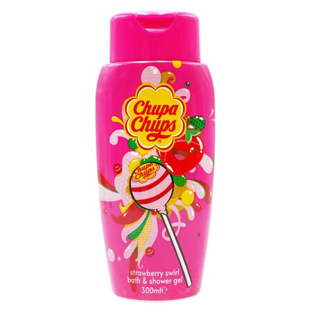 Chupa Chups Bath Shower Gel Strawberry 300ml