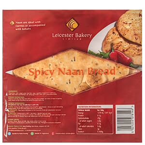 LB Spicy Naan 4x500g