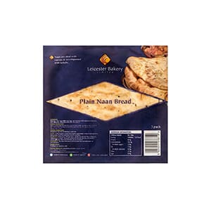 LB Plain Naan 4x500g