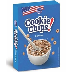 American Bakery Cookie Chips Cereal 180g
