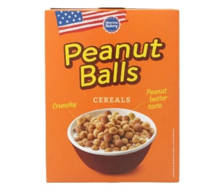 American Bakery Peanut Balls Cereals 165g