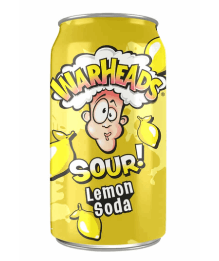 Warheads Lemon 355ml