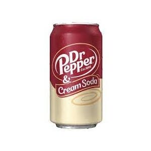 Dr Pepper Cream Soda 355ml