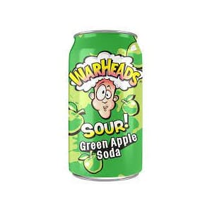 Warheads Green Apple 355ml