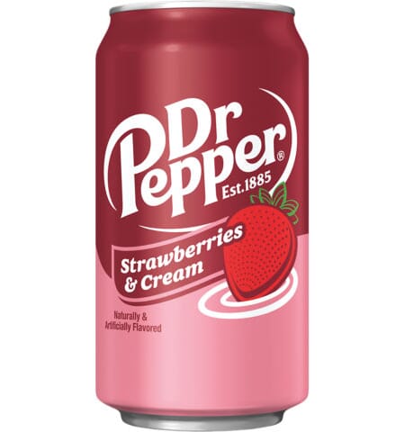 Dr Pepper Strawberries Cream 355ml