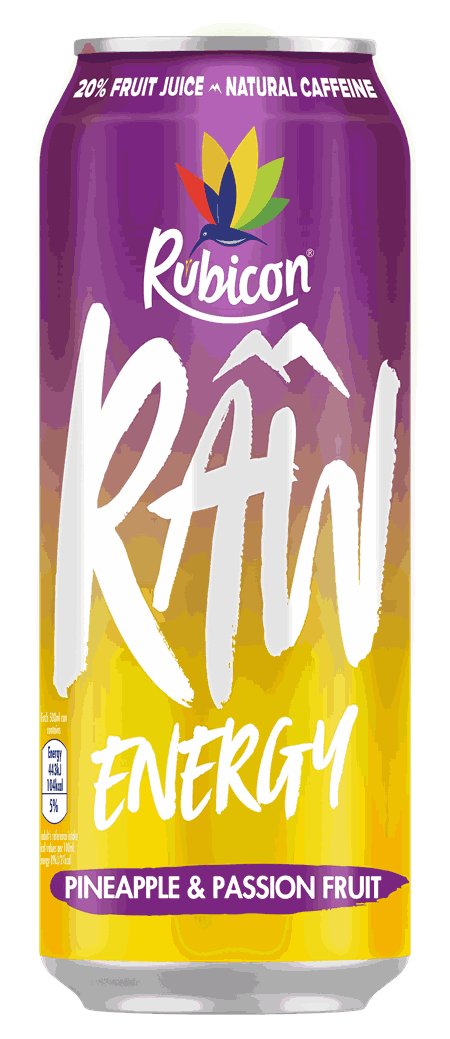 RAW Energy Pineapple Passion 500ml