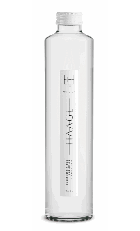 Haage Water Sparkling 750ml Glass