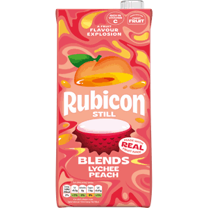 Rubicon Blend Lychee Peach Juice 1L