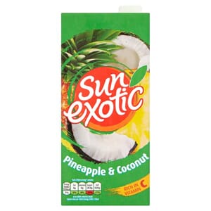 Sun Exotic Pineapple & Coconut 1L