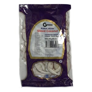 Greens Coconut Sliced 200g