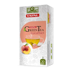 Tapal Green Tea Tropical Peach 45g 30Bags