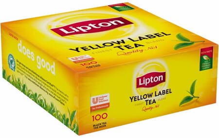 Lipton Black Tea 100stk 200g