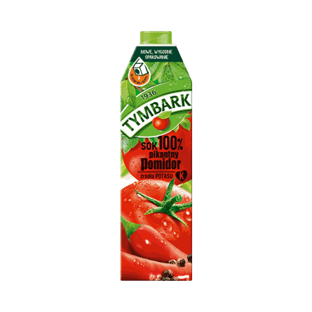 Tymbark Tomato Spicy Juice 1ltr