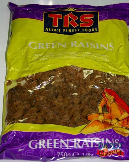TRS Green Raisins 750g