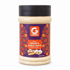 Greens Ginger Garlic Paste 750g