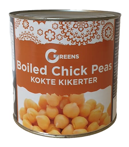Greens Chick Peas Boiled 2.5kg