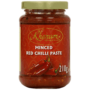 Khanum Minced Red Chilli Paste 210g