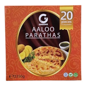 Greens Aloo Paratha Family 120g 20pc
