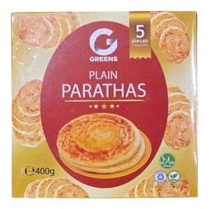 Greens Plain Paratha 80g 5pc