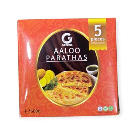 Greens Aloo Paratha 120g 5pc