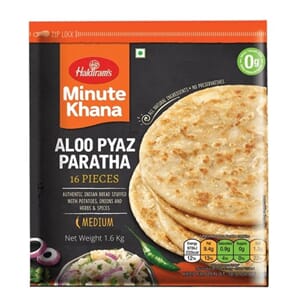 Haldirams Aloo Pyaz Paratha 1,6kg ***