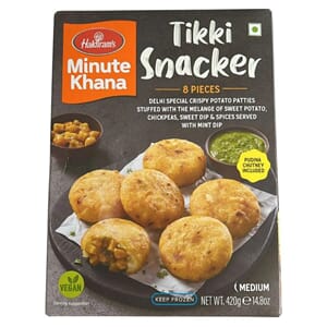 Haldirams Tikki Snacker 420g ***