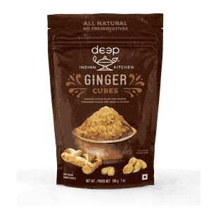 Deep Ginger Cubes 200g