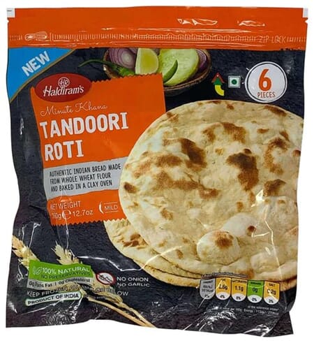 Haldirams Tandoori Roti 360g ***