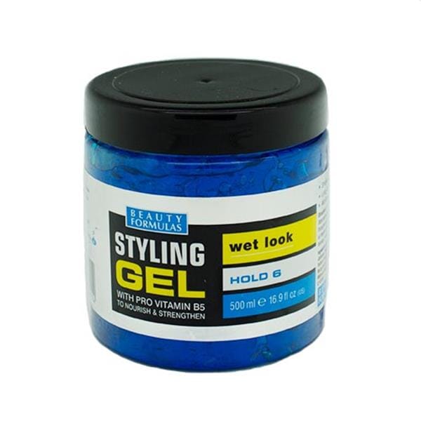 Beauty Formulas Wet Look Styling Gel 500ml Fine Distribution AS
