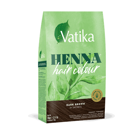 Vatika Henna Hair Colour Dark Brown 10g