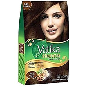 Vatika Henna Hair Colour Dark Brown 10g