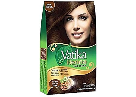 Vatika Henna Hair Colour Dark Brown 10g