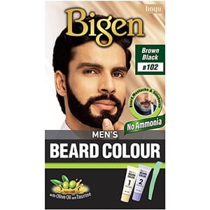 Bigen Beard Colour Brown Black 102