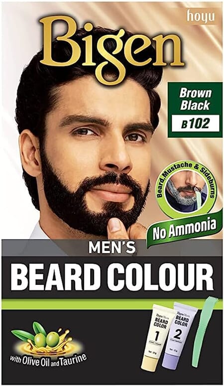 Bigen Beard Colour Brown Black 102
