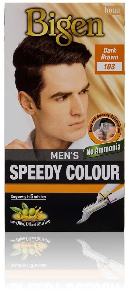 Bigen Men Hair Dye Dark Brown 103