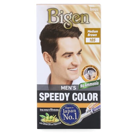 Bigen Men Hair Dye Medium Brown 105