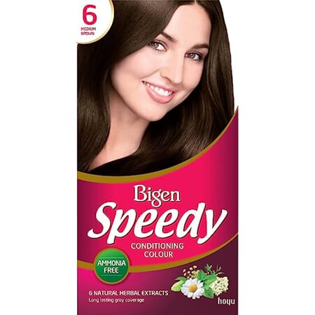 Bigen Women Hair Dye Medium Brown 6