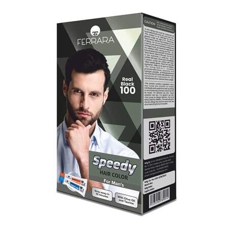 Ferrara Black Creme Hair Colour 80g