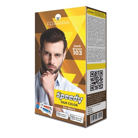 Ferrara Dark Brown Creme Hair Colour 80g