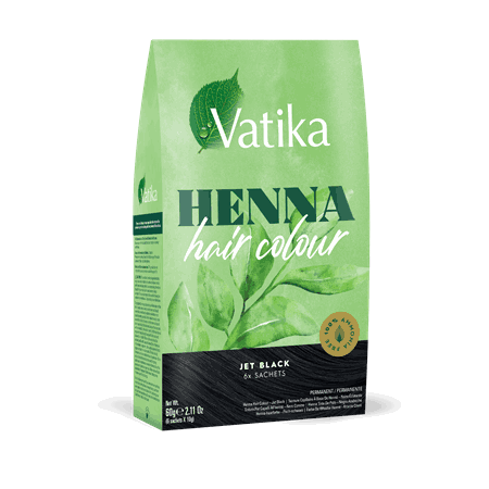 Vatika Henna Hair Colour Jet Black 10g